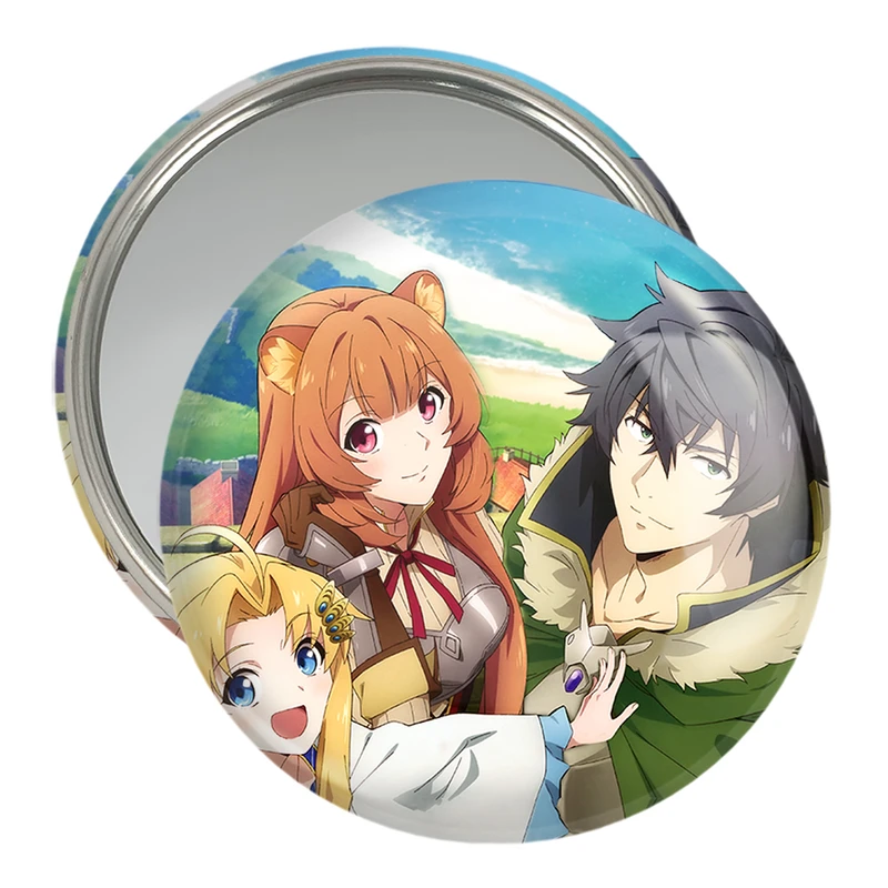 آینه جیبی خندالو مدل نائوفومی و رافتالیا و فیلو انیمه ظهور قهرمان سپر  کد 15925