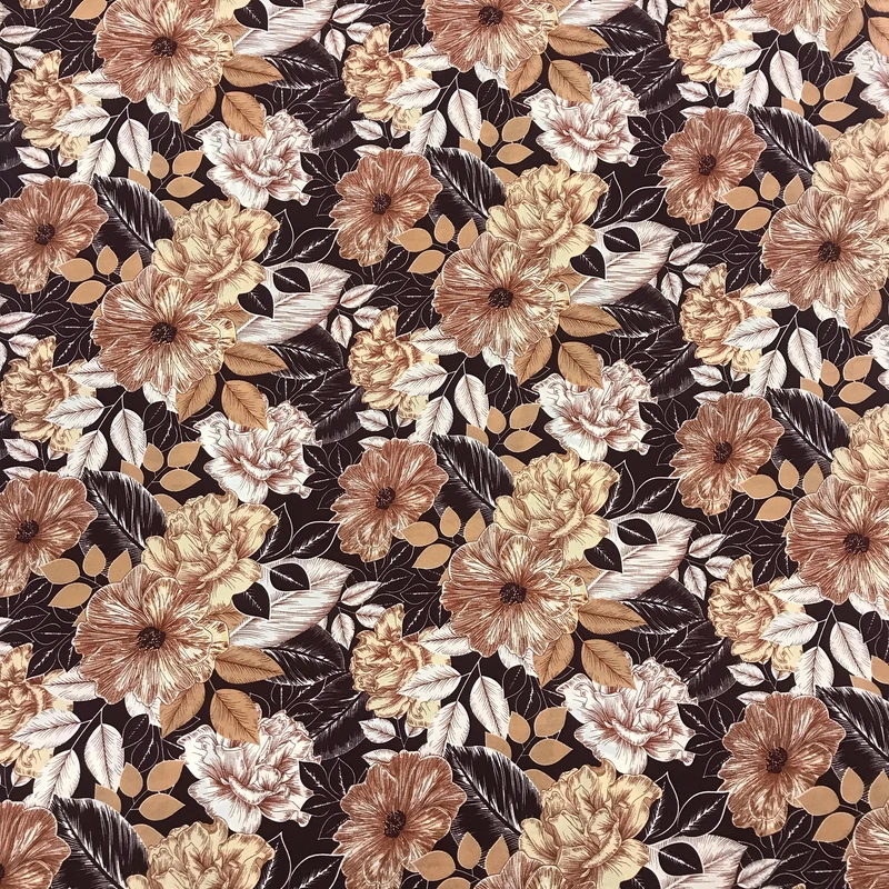 پارچه ملحفه نساجی طوبی طرح گل مرجان کد 01