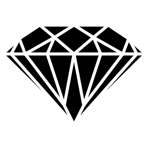 برچسب بدنه خودرو مارکت میکس طرح الماس مدل Diamond کد 1146MMIX