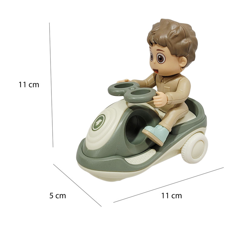 اسباب بازی کوکی مدل پسر دوچرخه سوار کد 12300