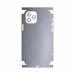MAHOOT Matte-Silver-FullSkin Cover Sticker for Apple iPhone 12 Pro