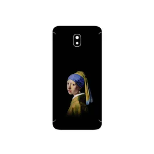 MAHOOT Girl with a Pearl Earring of Vermeer Cover Sticker for Samsung Galaxy J7 Pro