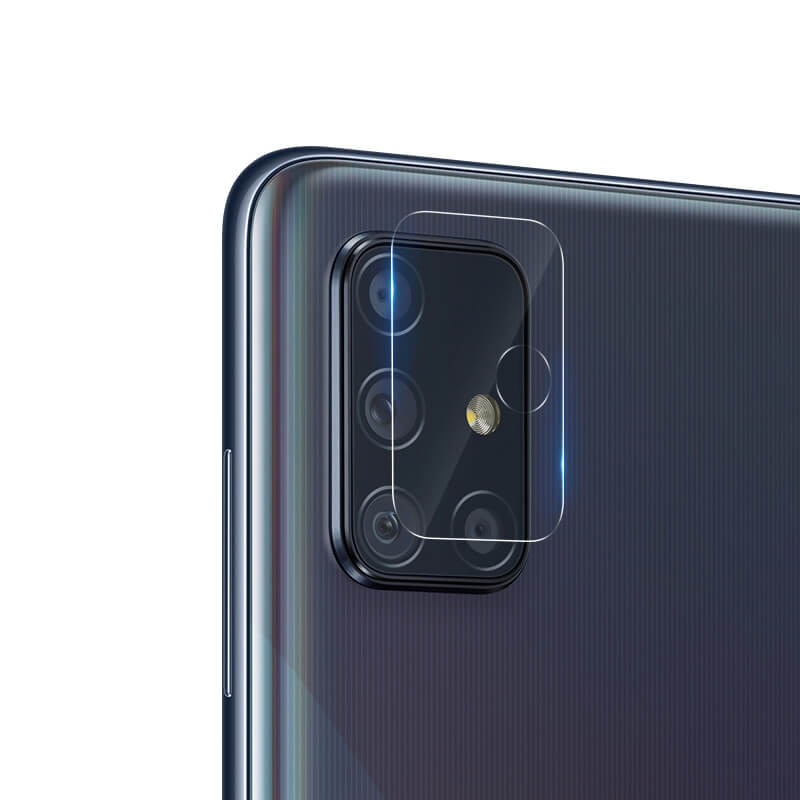 محافظ لنز دوربین نیلکین مدل InvisiFilm مناسب برای گوشی موبایل سامسونگ Galaxy A71
