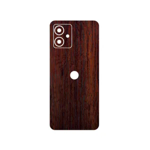 MAHOOT Red-Wood Cover Sticker for Motorola Moto G14
