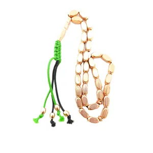 تسبیح مدل مسی تخت کد 1