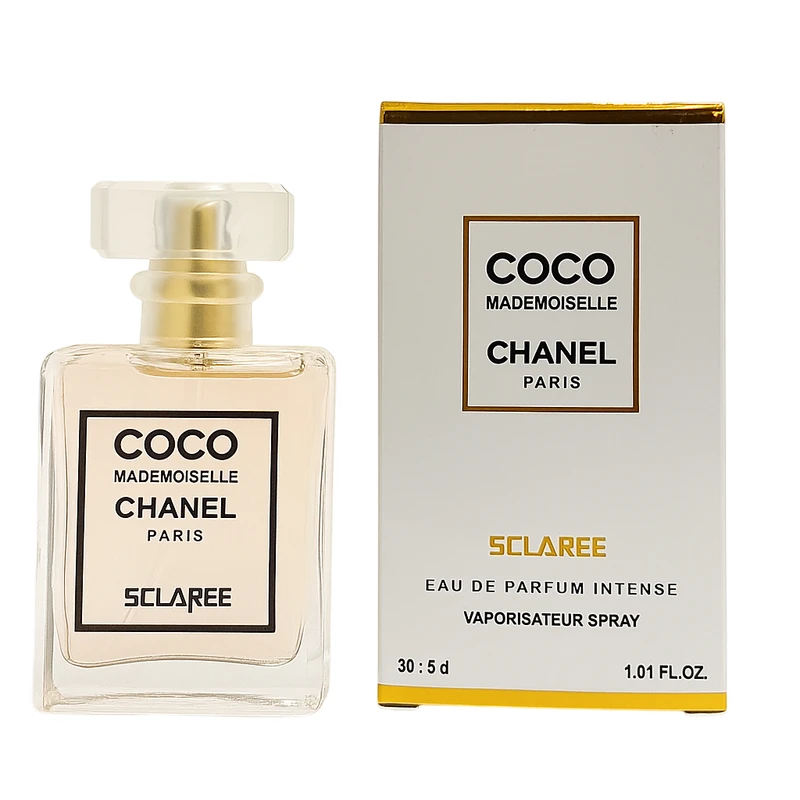 عطر جیبی زنانه اسکلاره مدل COCO mademoiselle با رایحه گرم حجم ۳۰ میلی‌لیتر