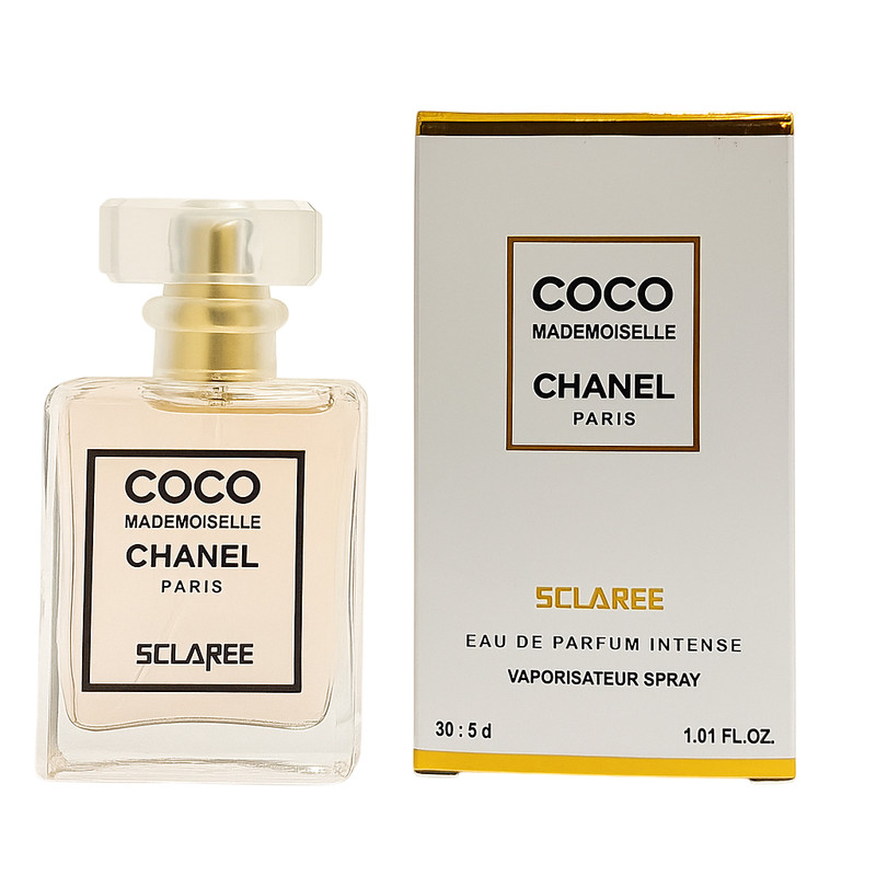 عطر جیبی زنانه اسکلاره مدل COCO mademoiselle با رایحه گرم حجم ۳۰ میلی‌لیتر