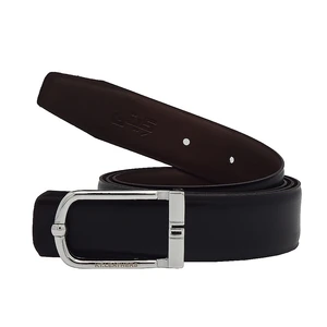 کمربند مردانه کیتی مدل چرم صنعتی پلاکی کد eco780in302