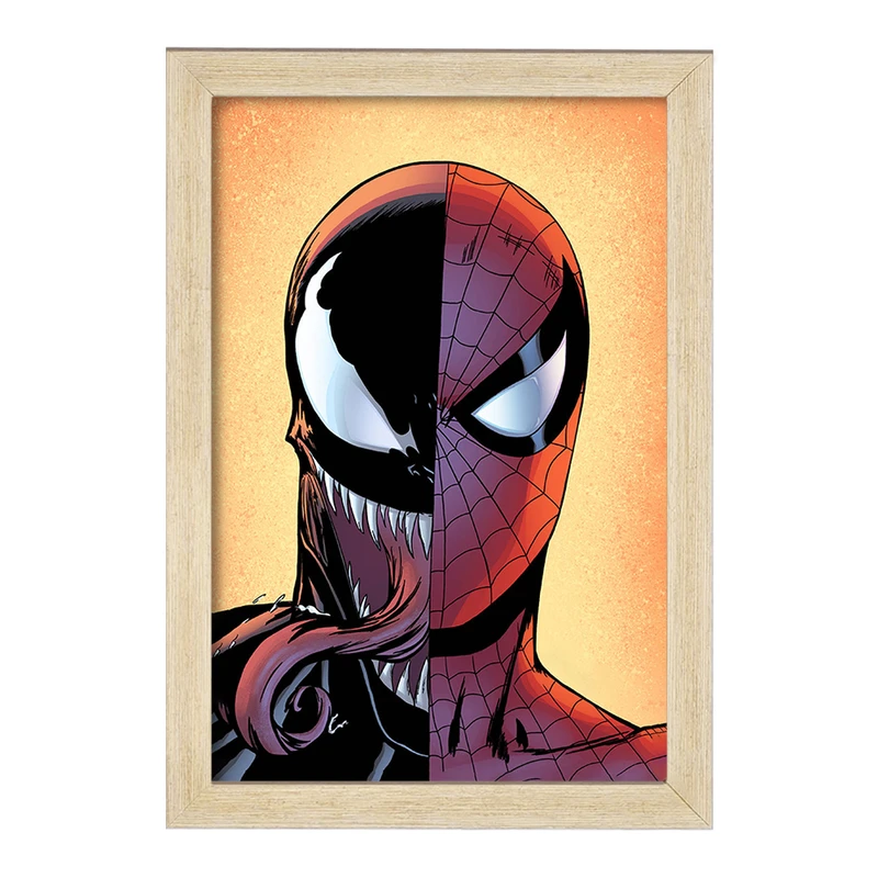 تابلو خندالو مدل مرد عنکبوتی (Spider Man) کد F2209