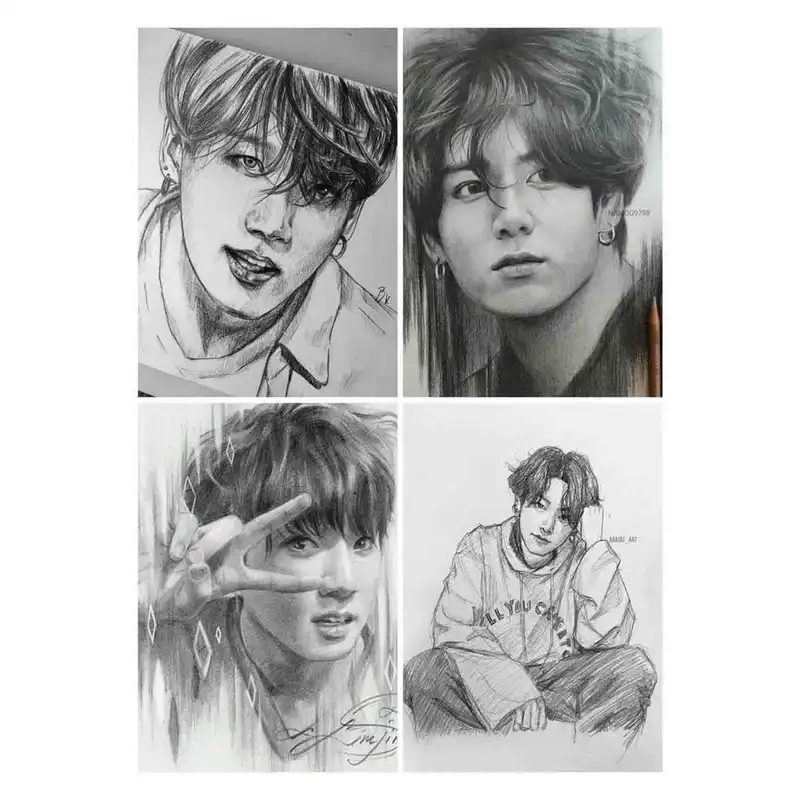 پوستر رادکس طرح جانگ کوک مدل post91