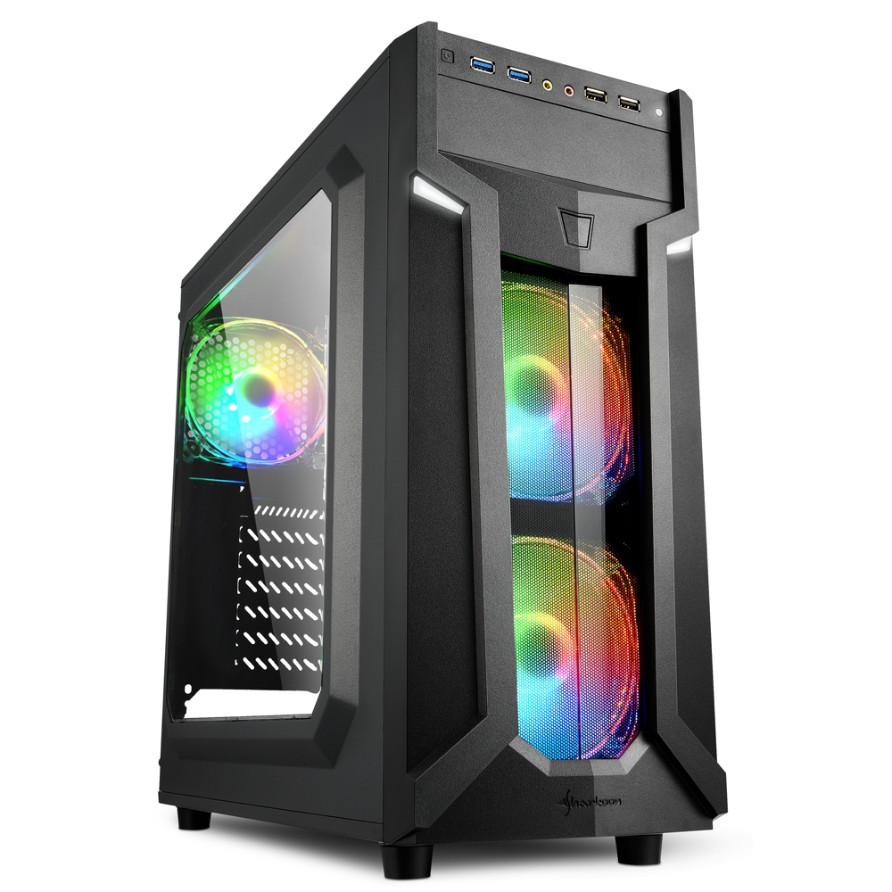 کیس کامپیوتر شارکن مدل VG6-W RGB