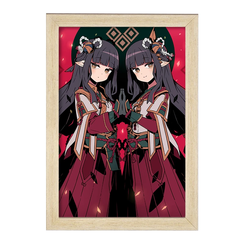 تابلو خندالو مدل بازی شکارچی هیولا (Monster Hunter) کد 33208