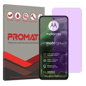 Promate Eye Care model anti violet ray screen protector suitable for Motorola Moto G35 Mobile phone 