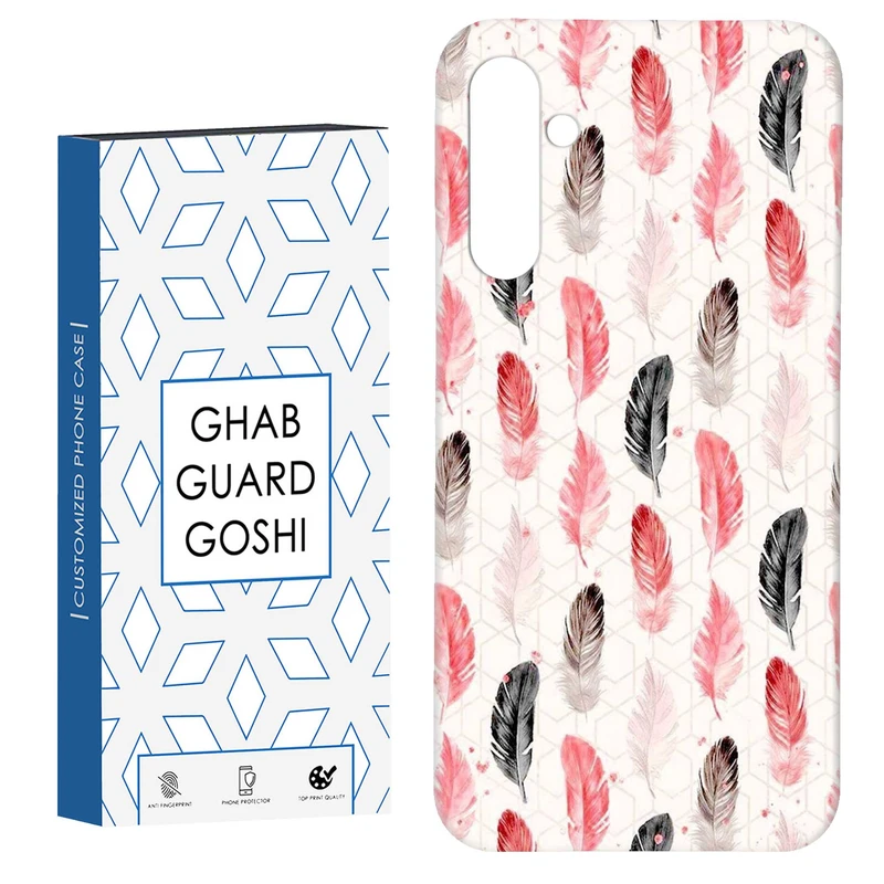 کاور قاب گارد گوشی طرح پر کد Dimo-771 مناسب برای گوشی موبایل سامسونگ Galaxy S23 Fe