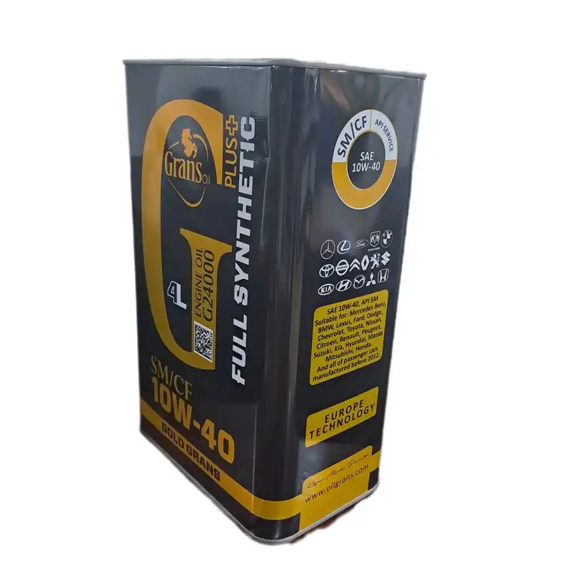روغن موتور گرنس اویل مدل G24000 10W40 SM حجم 4 لیتر