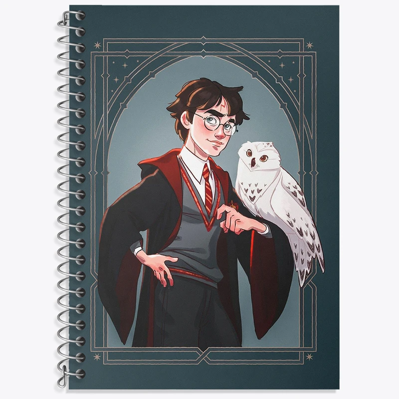 دفتر لغت 50 برگ خندالو طرح هری پاتر (Harry Potter) کد N2422