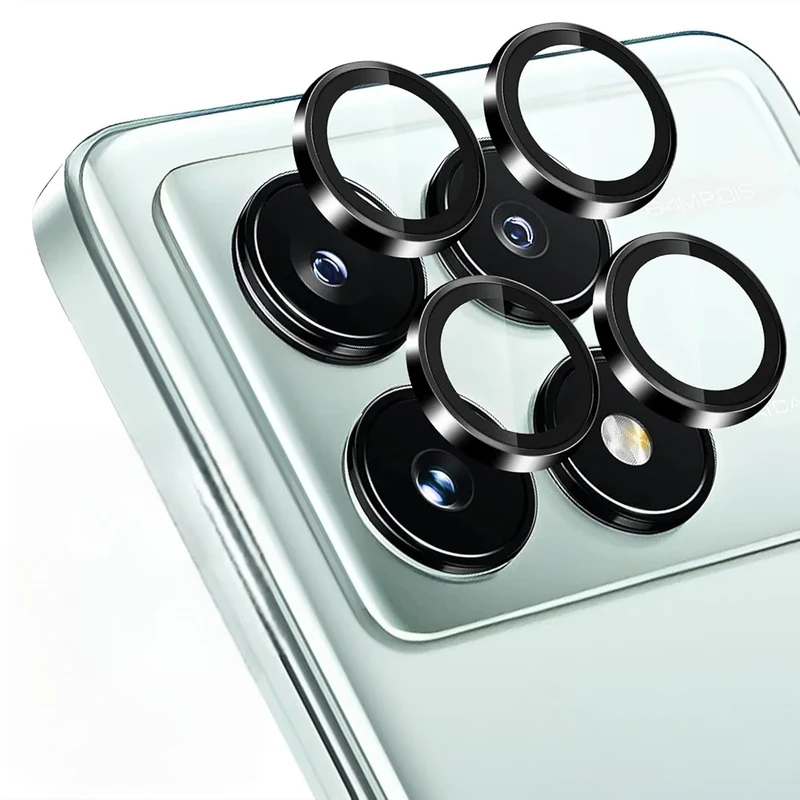 محافظ لنز دوربین مدل رینگی مناسب برای گوشی موبایل شیائومی Poco X6 Pro