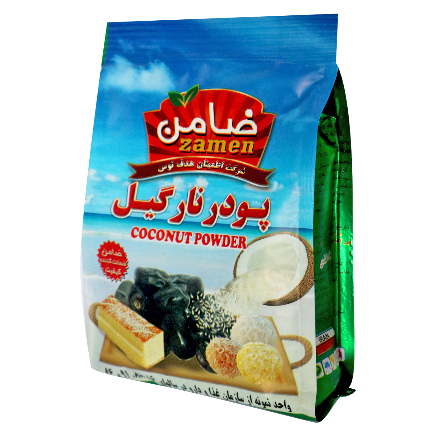  پودر نارگیل ضامن - 80 گرم