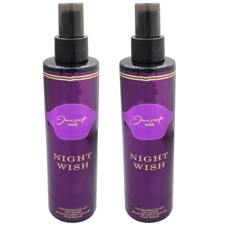 بادی اسپلش زنانه ژک ساف مدل Night wish حجم 200 میلی لیتر مجموعه دو عددی