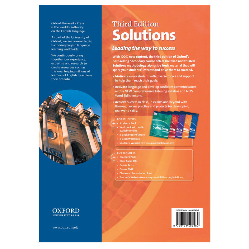 کتاب Solutions Upper-Intermediate اثر Tim Falla Paul A. Davies انتشارات هدف نوین کتاب Solutions Upper-Intermediate اثر Tim Falla Paul A. Davies انتشارات هدف نوین