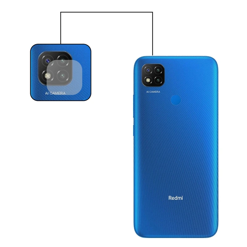 محافظ لنز دوربین بتر مدل B-T مناسب برای گوشی موبایل شیائومی REDMI 9 C