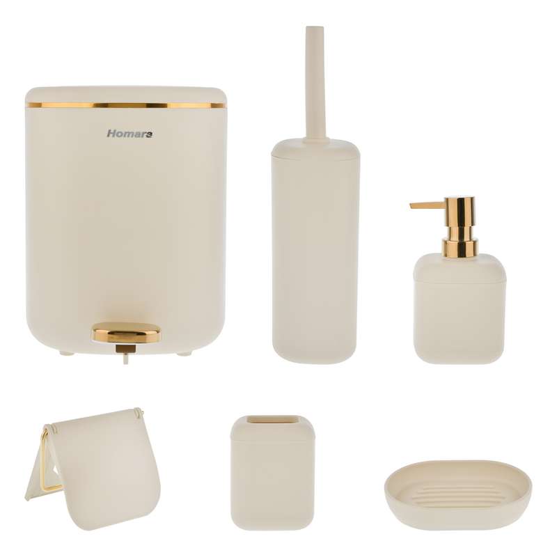 ست سرویس بهداشتی 6 تکه همارا مدل کلاسیک