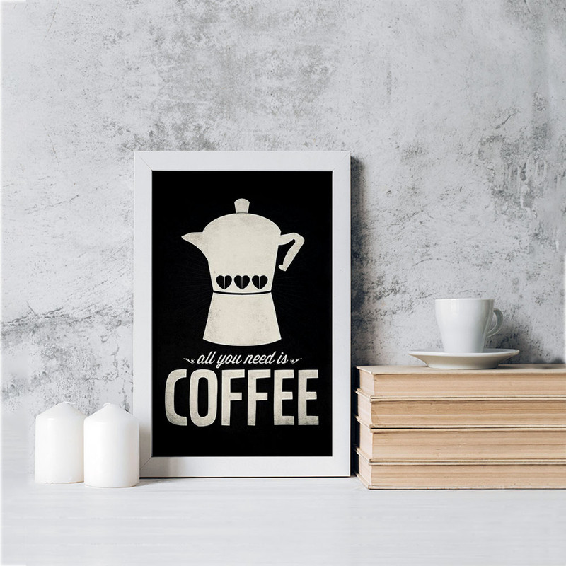 تابلو خندالو مدل قهوه Coffee کد 21992 تابلو خندالو مدل قهوه Coffee کد 21992