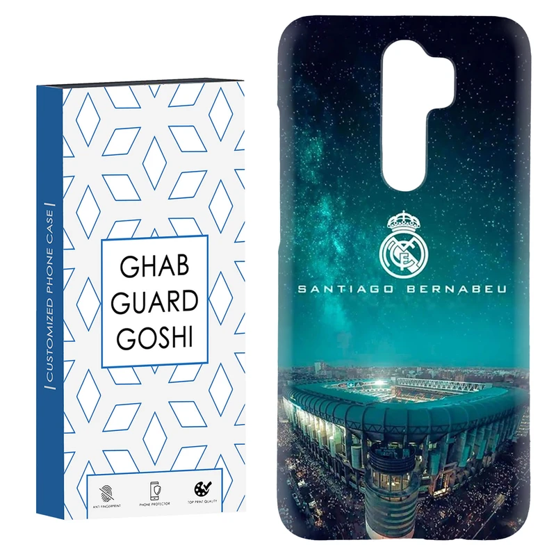 کاور قاب گارد گوشی طرح رئال مادرید کد Dimo-587 مناسب برای گوشی موبایل شیائومی Redmi 9 / Redmi 9 Prime