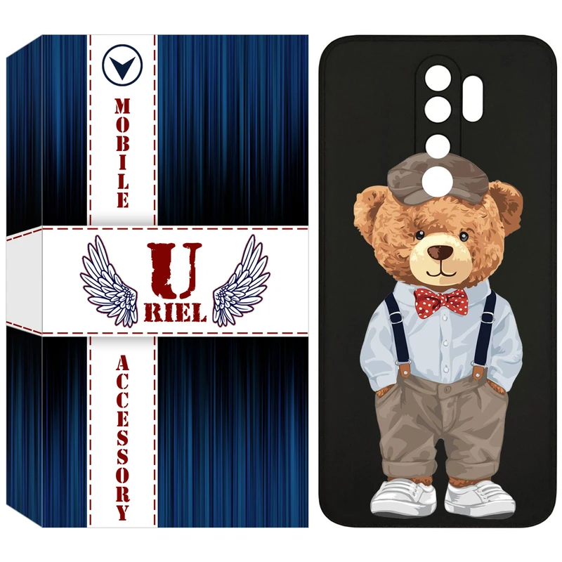 کاور یوریل مدل KSH کد 41 طرح تدی مناسب برای گوشی موبایل شیائومی Redmi Note 8 Pro