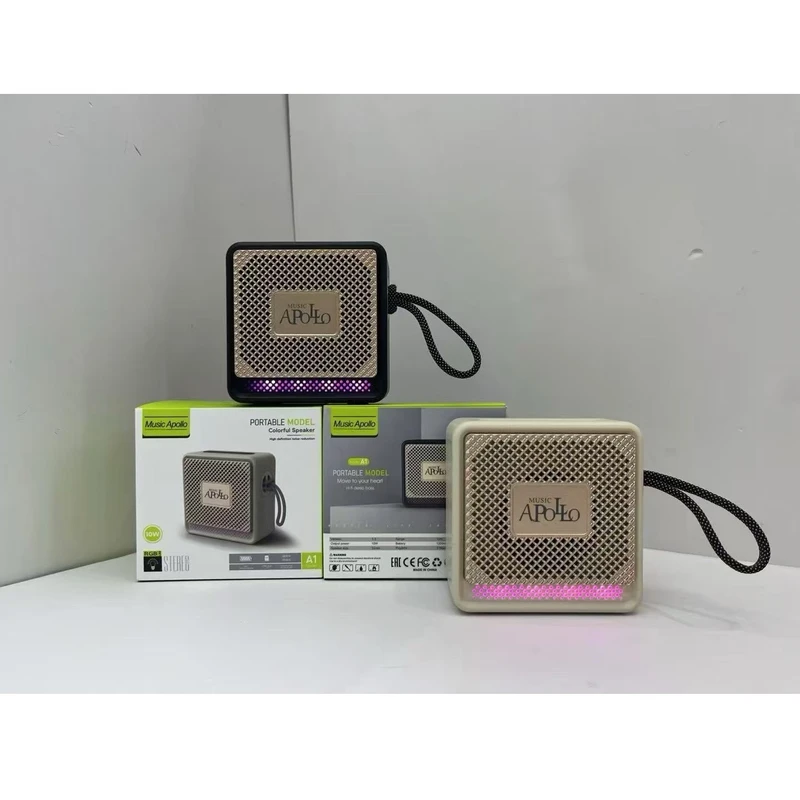 عکس شماره 12 : اسپیکر بلوتوثی قابل حمل موزیک آپولو مدل gena1
