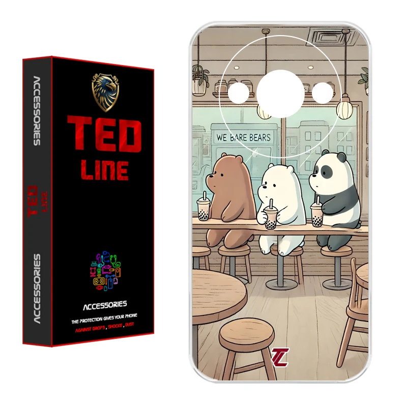 کاور تدلاین طرح خرس کد 1164 مناسب برای گوشی موبایل شیائومی Redmi A3