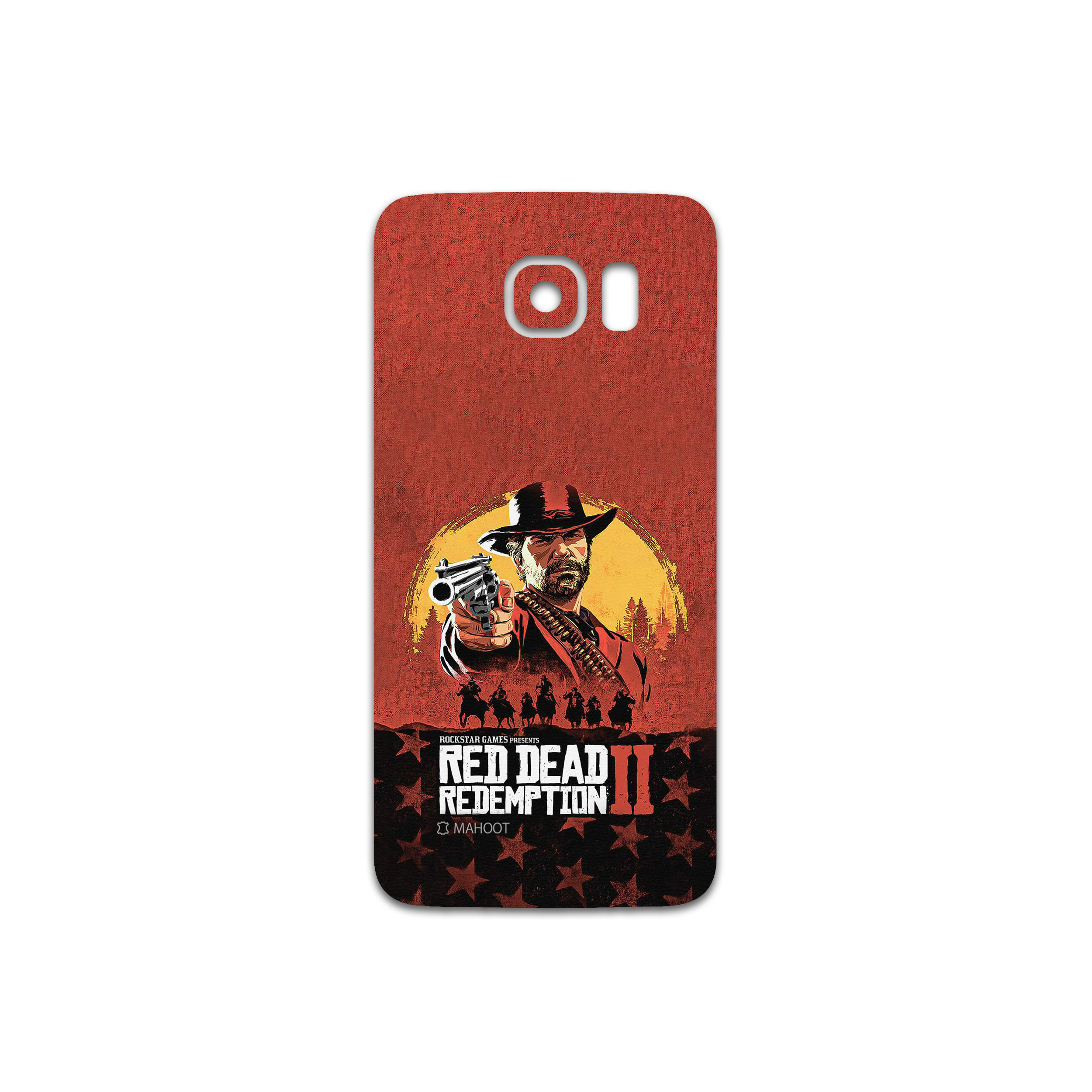 برچسب پوششی ماهوت مدل Red-Dead-Redemption-Game مناسب برای گوشی موبایل سامسونگ Galaxy S6