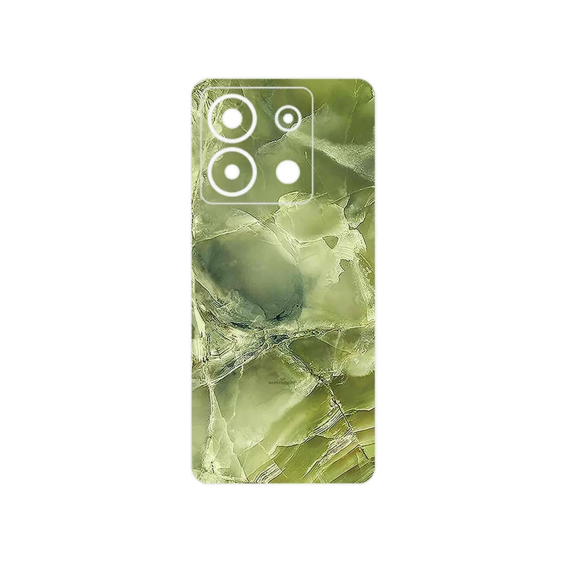برچسب پوششی ماهوت مدل Green_Crystal_Marble مناسب برای گوشی موبایل شیائومی Poco X6