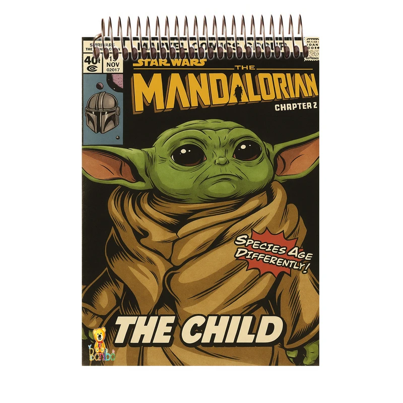 دفتر شطرنجی 100 برگ بانیبو مدل کارتونی کد 1175