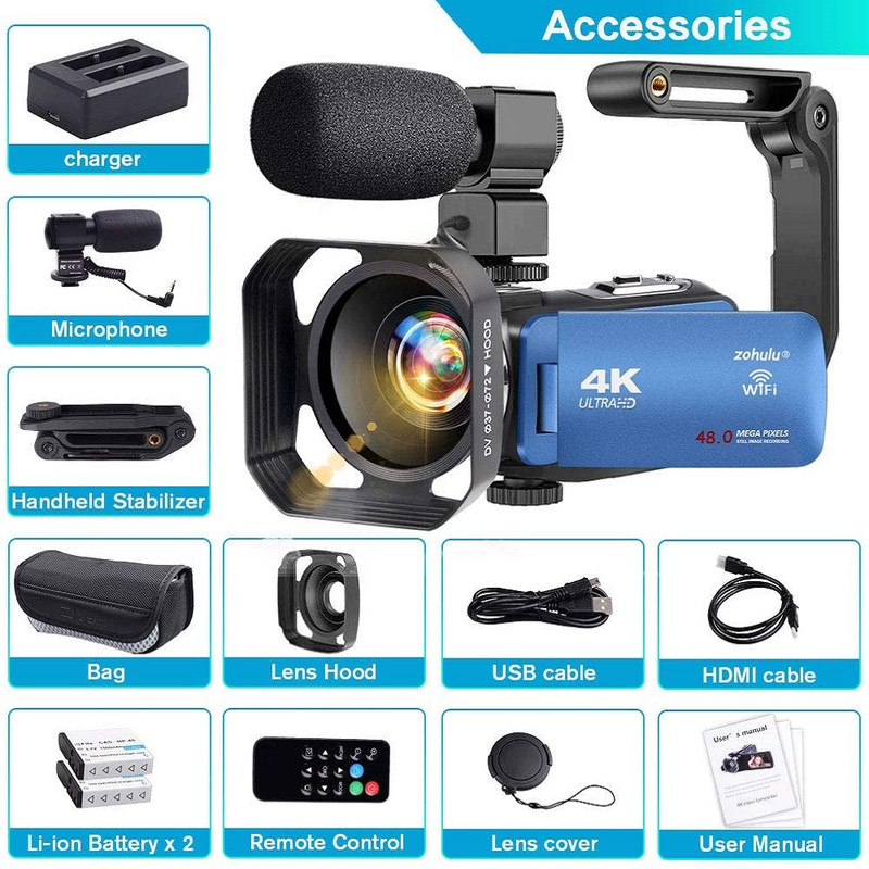 zohulu vlog camera