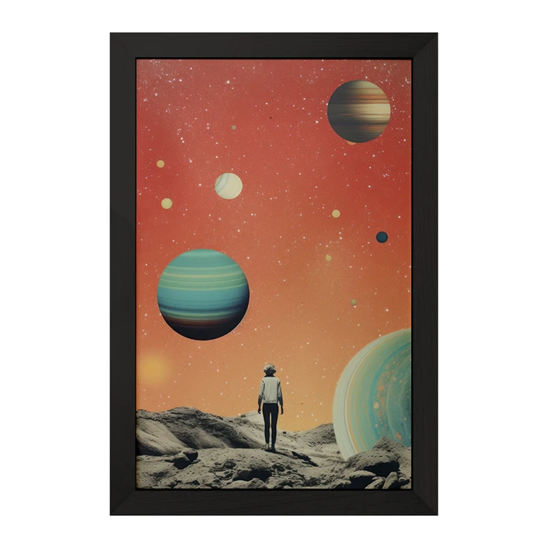 تابلو خندالو مدل کهکشان کد F3212