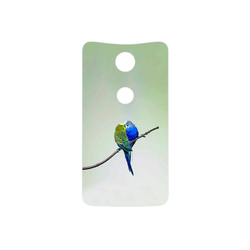 برچسب پوششی ماهوت مدل Lovebird مناسب برای گوشی موبایل گوگل Nexus 6