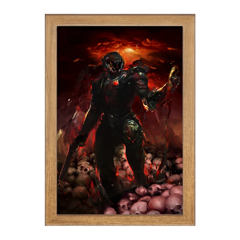 تابلو خندالو مدل بازی رستاخیز (Doom) کد 31376