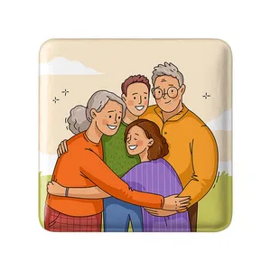 مگنت خندالو مدل خانواده شاد کد 29044