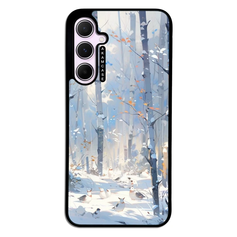 کاور آکام مدل AMC-WSGA35-WINTER-8 مناسب برای گوشی موبایل سامسونگ Galaxy A35