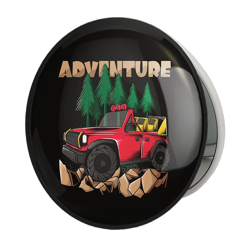 آینه جیبی خندالو طرح آفرود Off Road مدل تاشو کد 26300 