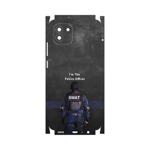 MAHOOT Police Officer-FullSkin Cover Sticker for Samsung Galaxy A03