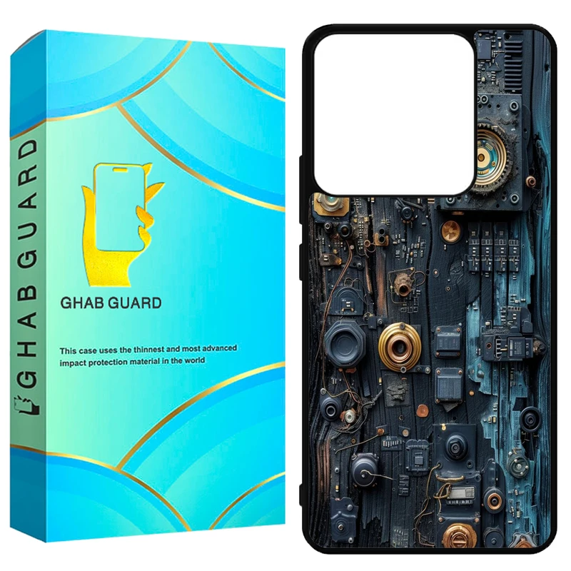 کاور قاب گارد طرح تکنولوژی مدل GN14 مناسب برای گوشی موبایل شیائومی Redmi Note 14 5G