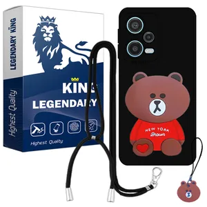 Legendary King AVIZ-GHALBI-21 Cover For Xiaomi Poco X5 Pro With hanging strap