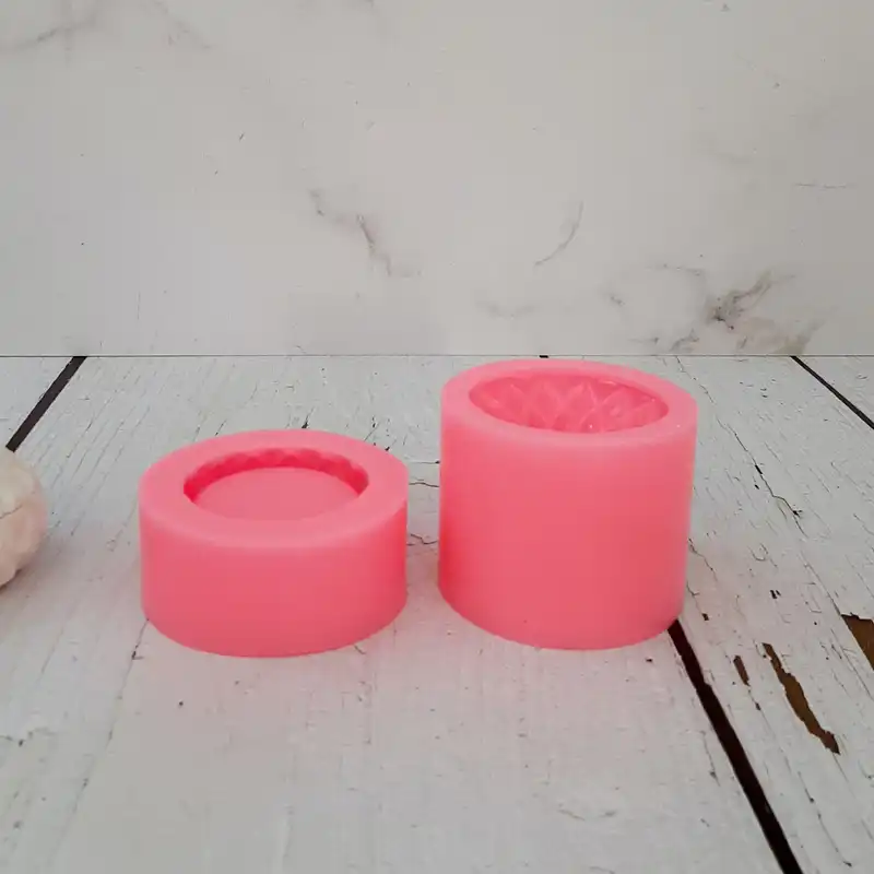 قالب سیلیکونی مدل قندان انجیری مجموعه 2 عددی