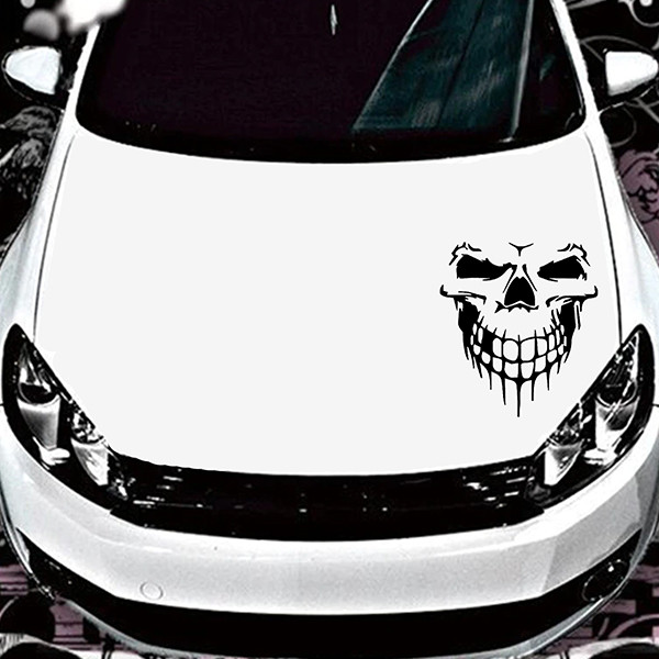برچسب بدنه خودرو مارکت میکس طرح اسکلت مدل Scary Skeleton کد 1132MMIX