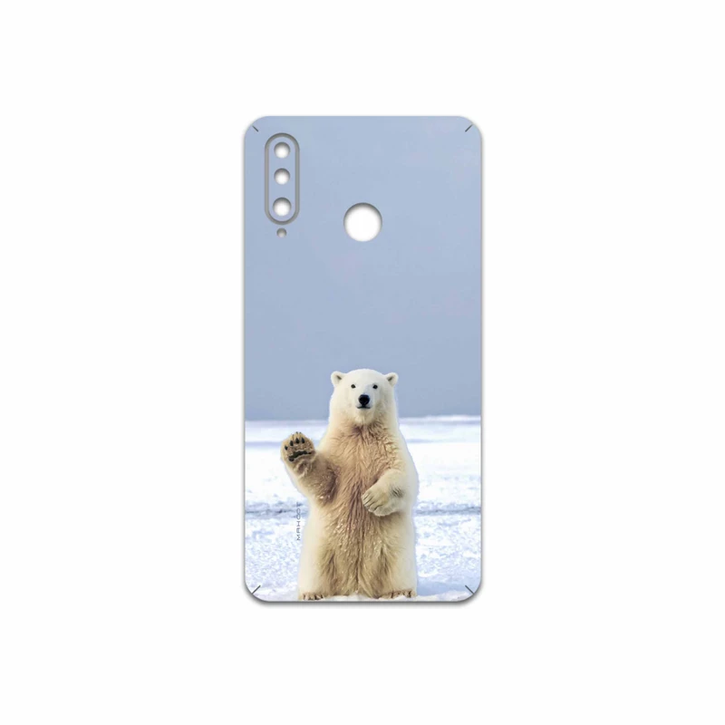 برچسب پوششی ماهوت مدل Polar-bear مناسب برای گوشی موبایل هوآوی P30 Lite (48 MP Camera)