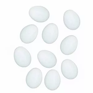 تخم مرغ تزیینی مدل پلاستیکی مجموعه 10 عددی
