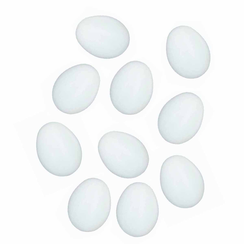 تخم مرغ تزیینی مدل پلاستیکی مجموعه 10 عددی