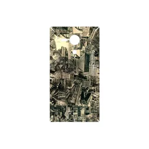 MAHOOT Collage of Skyscraper Cover Sticker for Sony Xperia SP